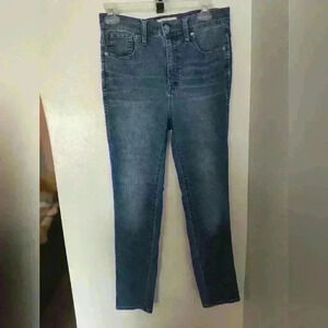 Madewell High Rise Skinny Jeans Size 26 crop #197